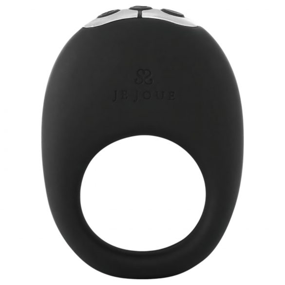 Je Joue Mio - anneau vibrant rechargeable, étanche (noir)