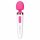 Bodywand Aqua Mini - massage vibrator (wit-roze)