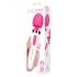 Bodywand Aqua Mini - massage vibrator (wit-roze)