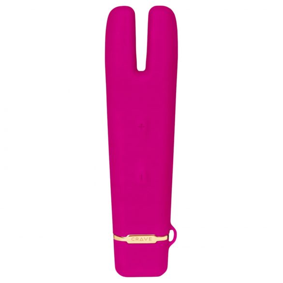 Crave Duet Flex - Vibromasseur Rechargeable pour Clitoris (Rose)