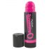 Schreeuwende Lippenbalsem - lipstick vibrator (zwart-roze)