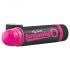 Schreeuwende Lippenbalsem - lipstick vibrator (zwart-roze)