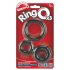 Screaming O - siliconen penisset ring (3 stuks)