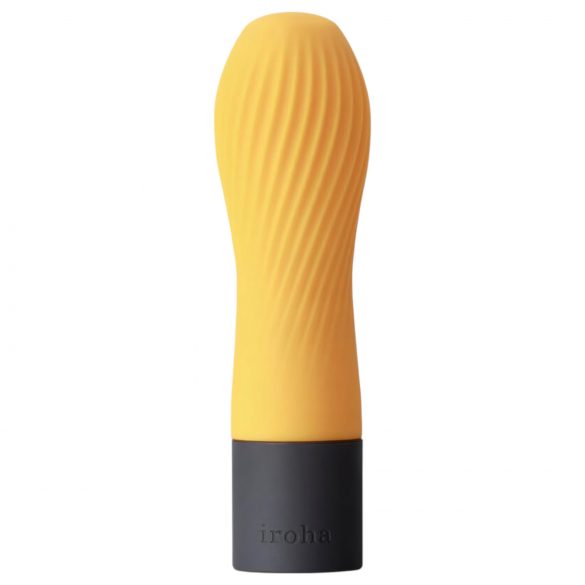 TENGA Iroha Zen - Yuzucha superzachte siliconen vibrator (geel)