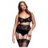 BACI Plus Size - kanten lingerieset - zwart (XL-XXL)