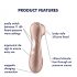 Satisfyer Pro 2 Gen2 - oplaadbare clitorisstimulator (bruin)