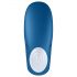 Satisfyer Double Whale - dubbele motor voor koppels vibrator (blauw)