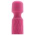 Bodywand Luxe - oplaadbare, mini-massager vibrator (donkerroze)