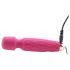 Bodywand Luxe - oplaadbare, mini-massager vibrator (donkerroze)