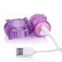 Screaming O BigO - anneau vibrant rechargeable (violet)