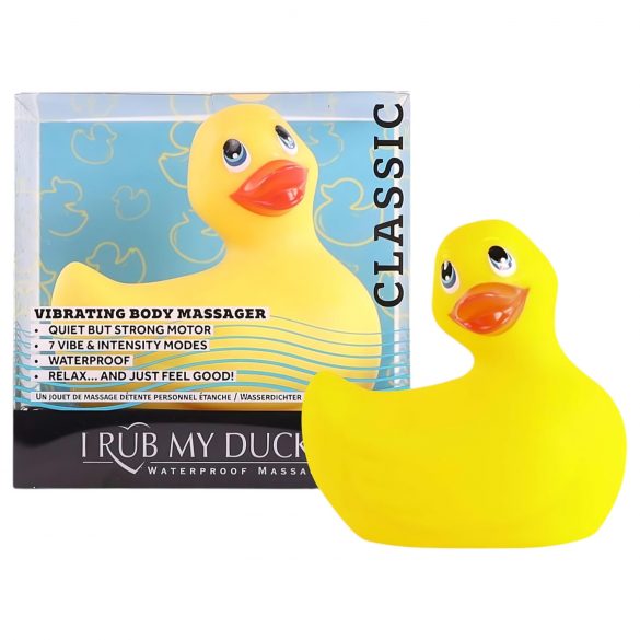 My Duckie 2.0 - speelse eend waterdichte clitoris vibrator (geel)