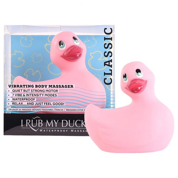 Mijn Duckie 2.0 - waterdichte clitorisvibrator (roze)