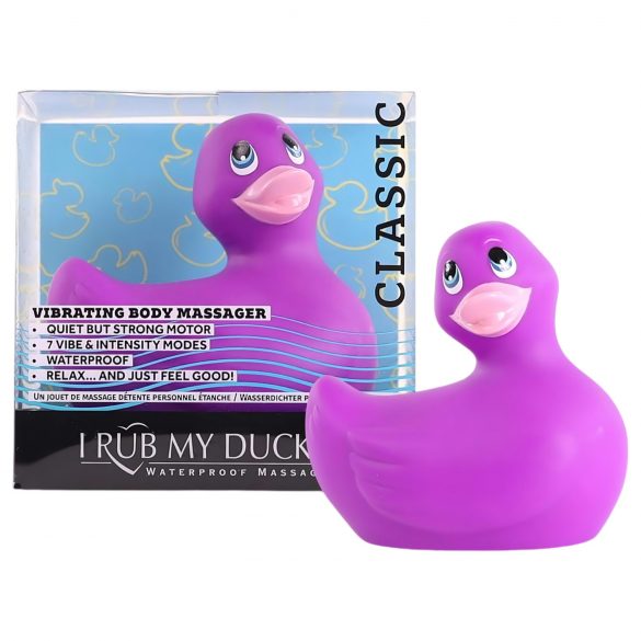 Mijn Duckie 2.0 - waterdichte clitorisstimulator (paars)