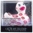 My Duckie Romance 2.0 - waterdichte clitorisstimulator (wit-roze)