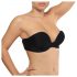 Bye Bra Gala A - soutien-gorge push-up invisible (noir)