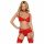 Obsessive Heartina - lingerie set (rood)