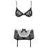 Obsessive Maidme - dienstmeid kostuum set (6-delig) - L/XL