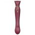 ZALO Queen - pulsgolf G-spot- en clitorisstimulator (rood)