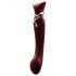 ZALO Queen - pulsgolf G-spot- en clitorisstimulator (rood)