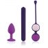 Rianne Essentials First - vibrator set - paars (3-delig)