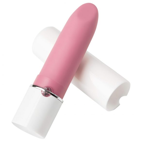 Magic Motion Lotos - slimme, oplaadbare mini lippenstift vibrator (roze)