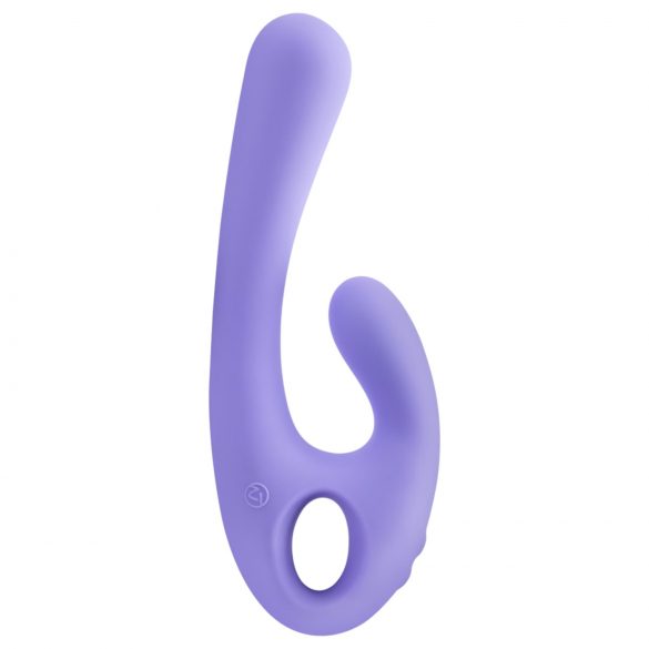 Nomi Tang Flex Bi - oplaadbare vibrator met clitorisstimulatie (paars)