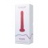 LOVENSE Gravity - oplaadbare, zuignap, stotende vibrator (rood)