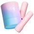 Vush Pop Gloss - oplaadbare, waterdichte mini-vibrator (roze)